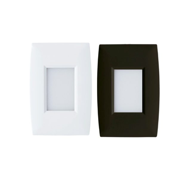 LUZ GUÍA 2W POLICARBONATO RECTANGULAR