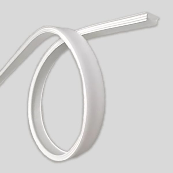 Perfil De Aluminio Empotrado Flexible Para Cinta Led